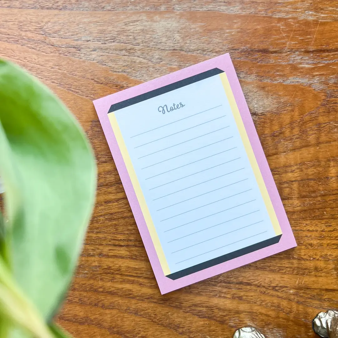 Notitieblokje Notes Roze
