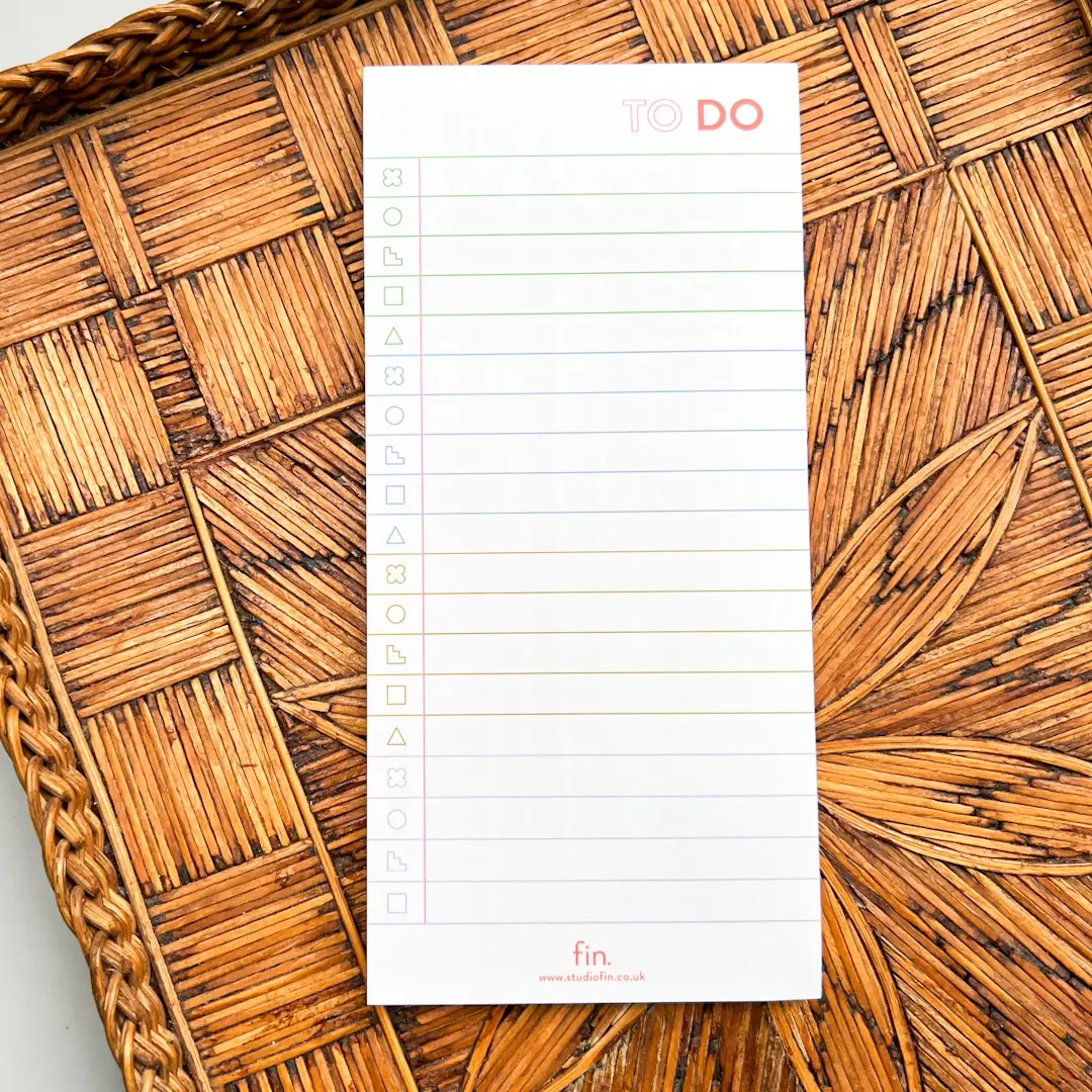 To do Notitieblok Bubble