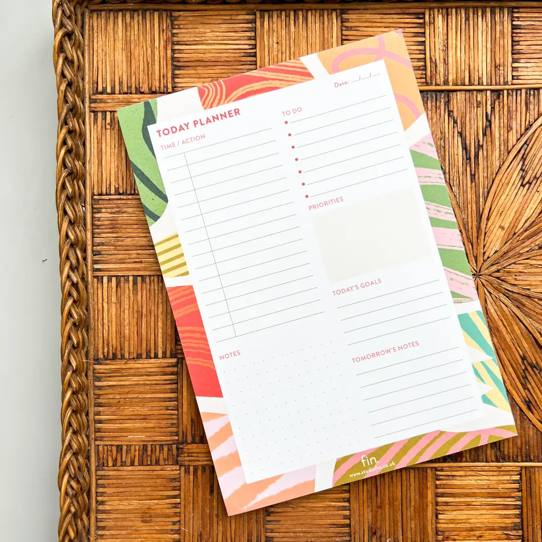 Dagplanner ongedateerd Mona