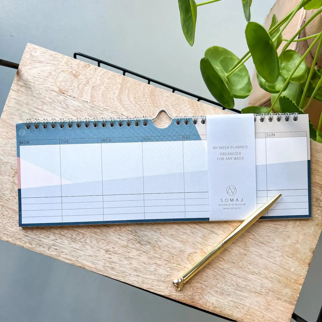 Weekplanner Ongedateerd | Planners