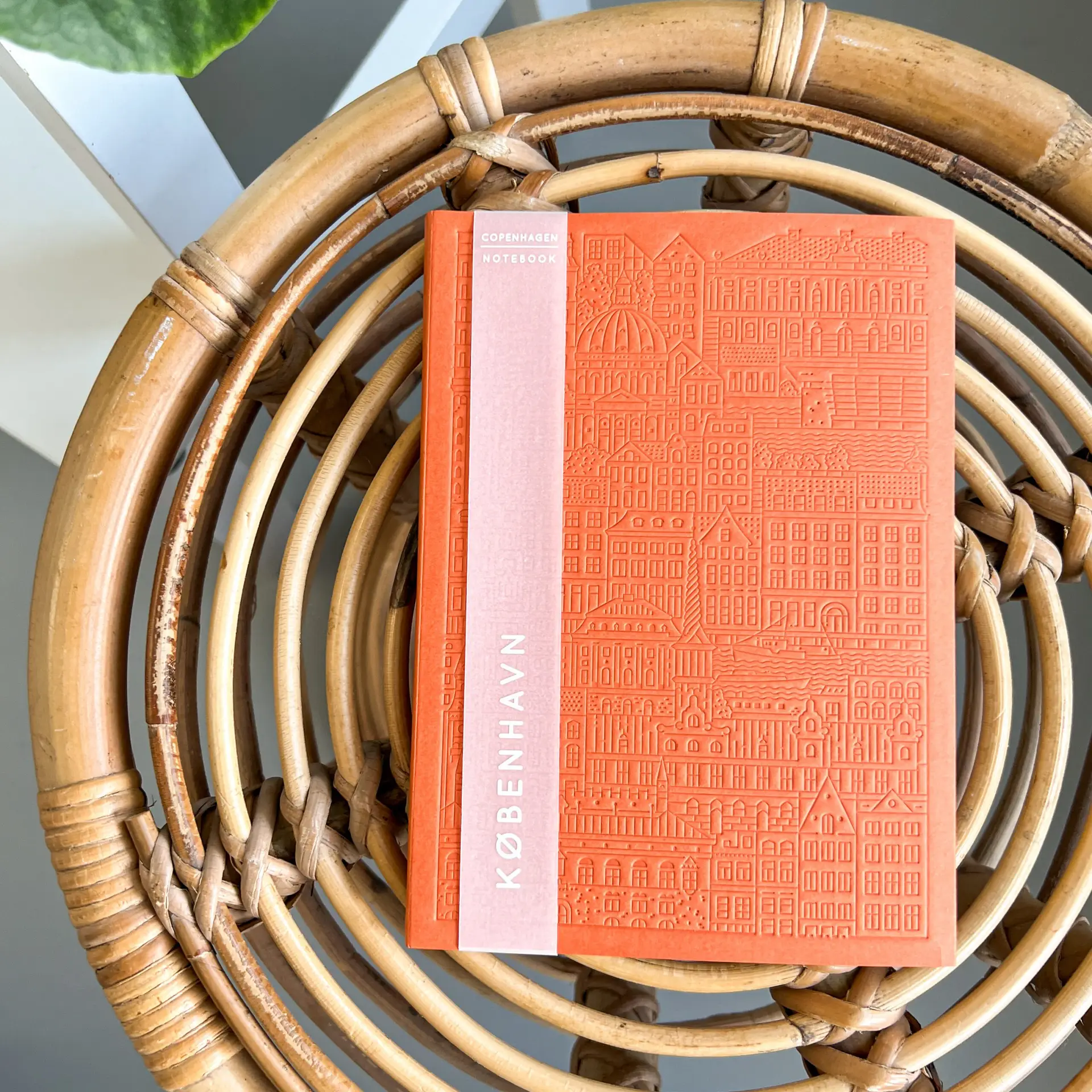 Notitieboekje Kopenhagen Rood