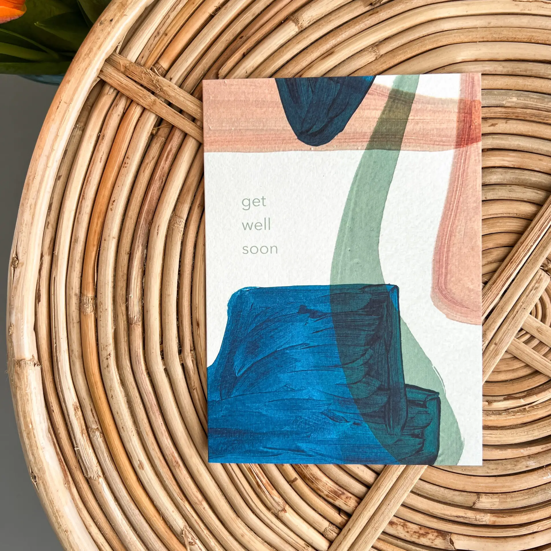 Wenskaart Get Well Soon