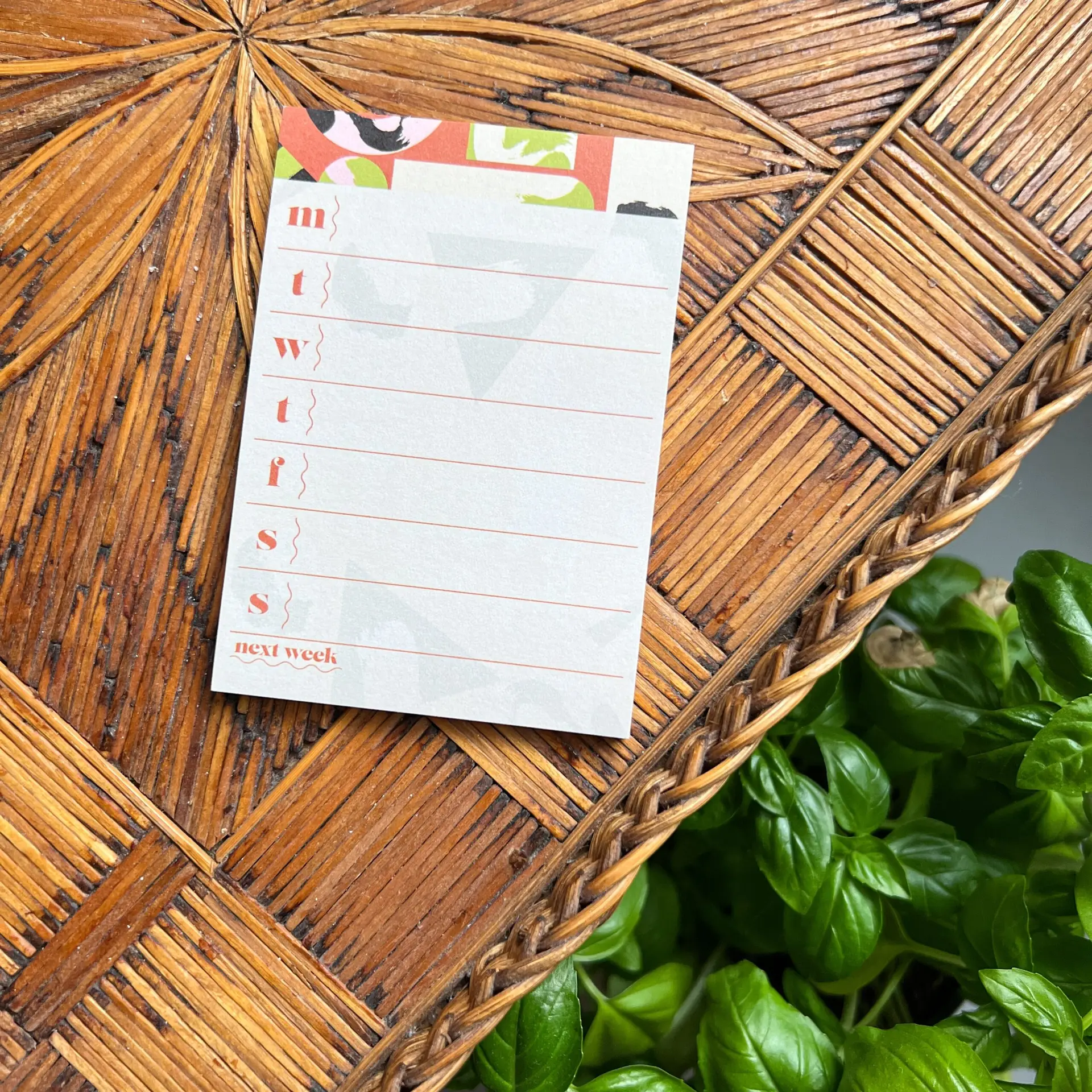 Planner Stickey Notes Bowery