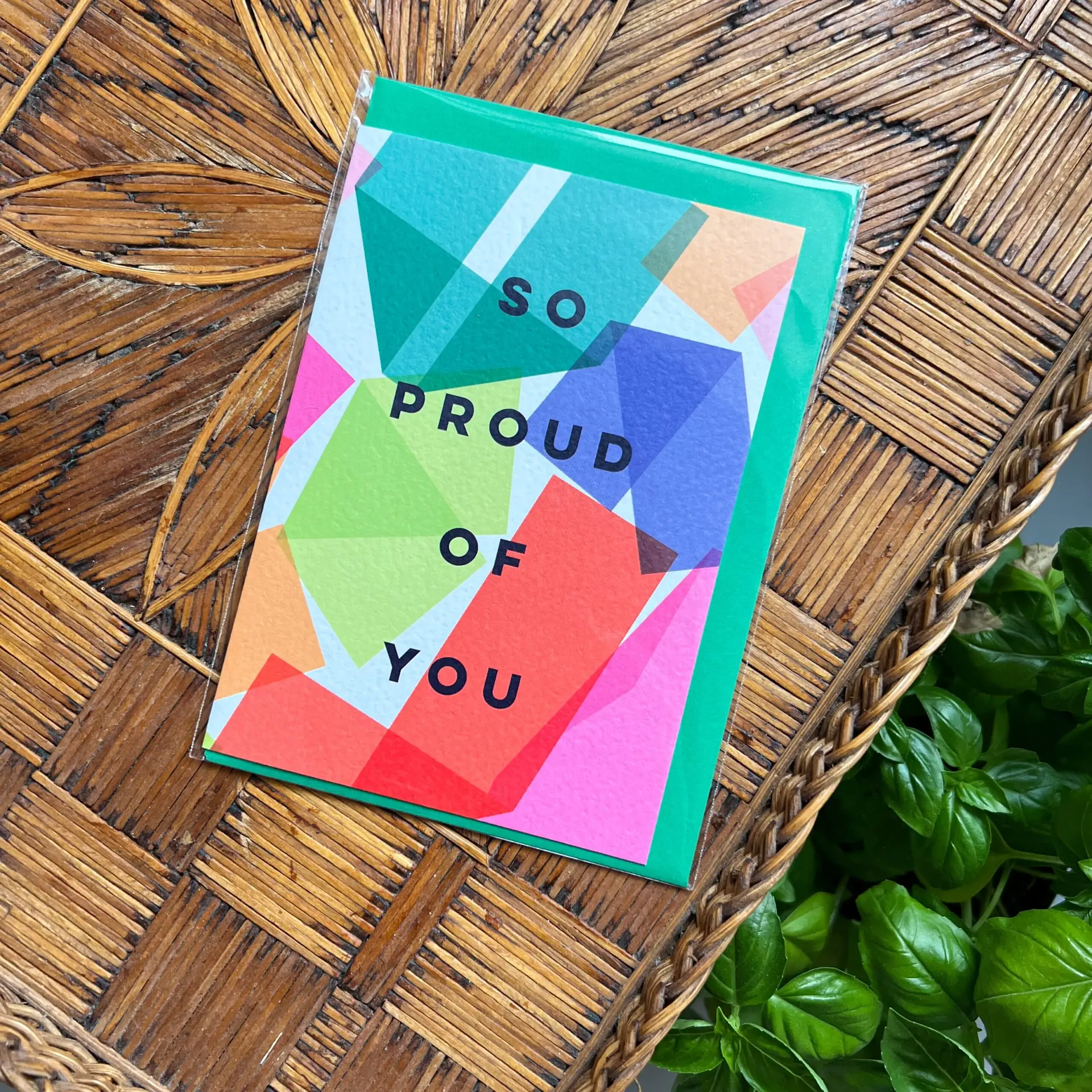 wenskaart so proud of you