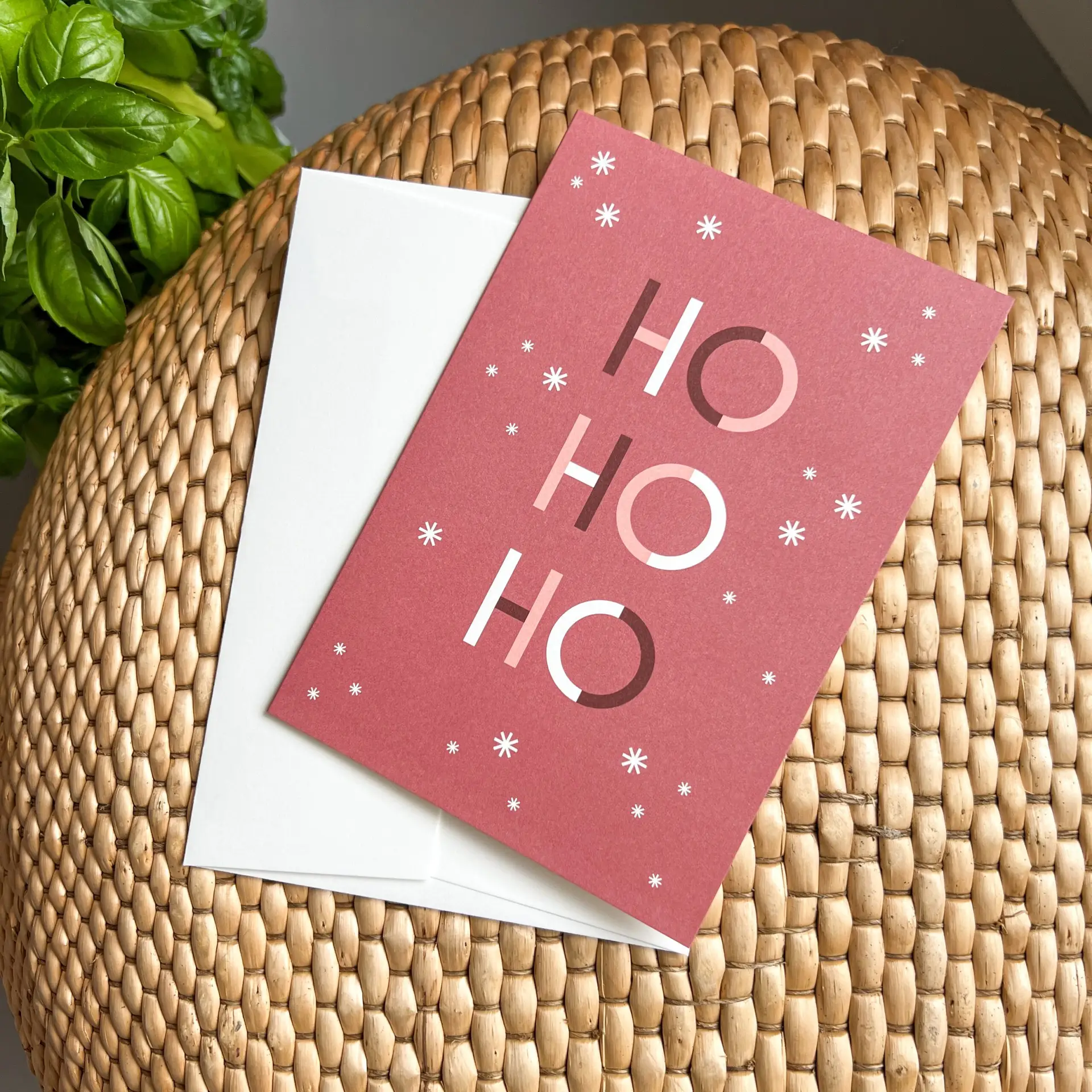 Kerstkaart Hohoho