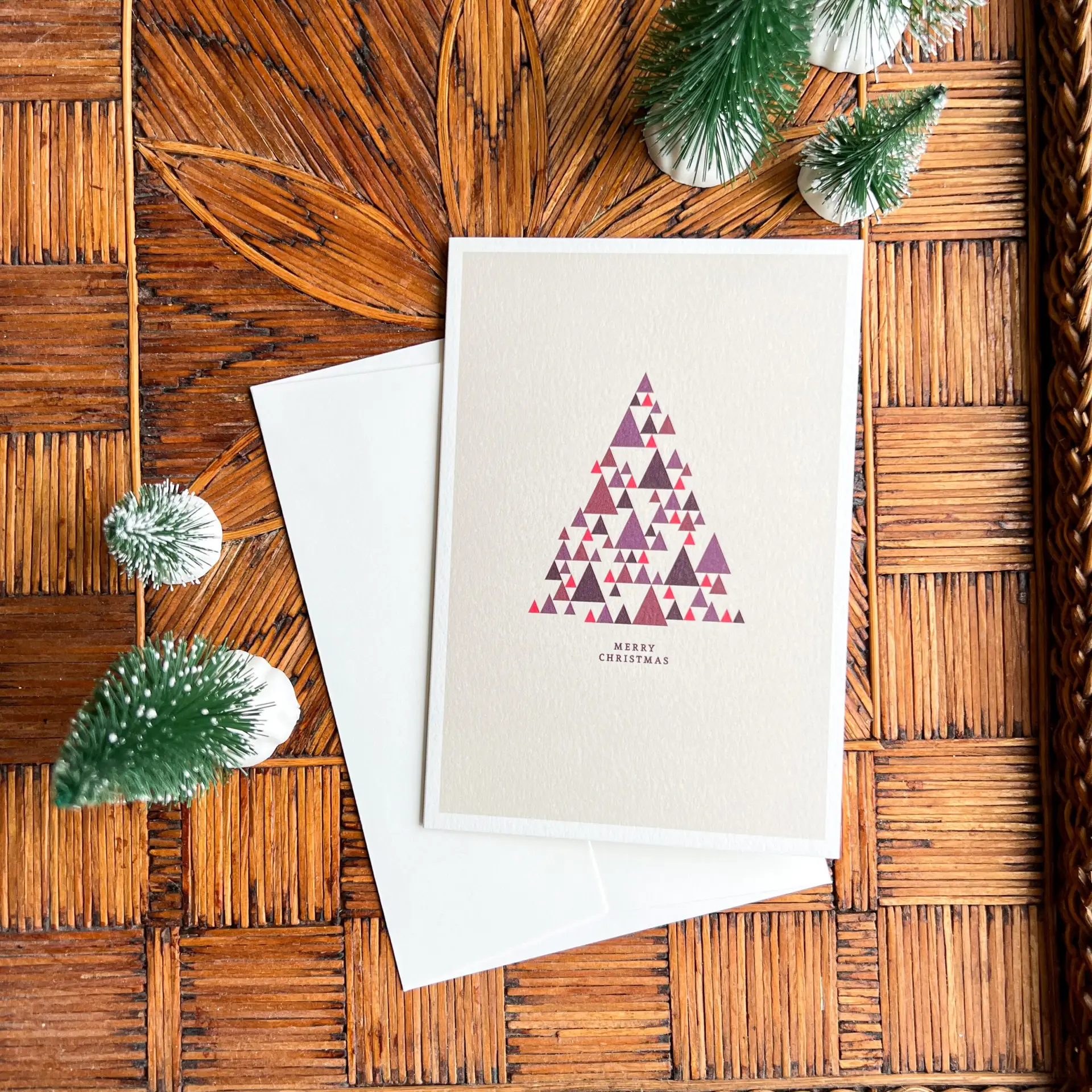 Kerstkaart Merry Christmas