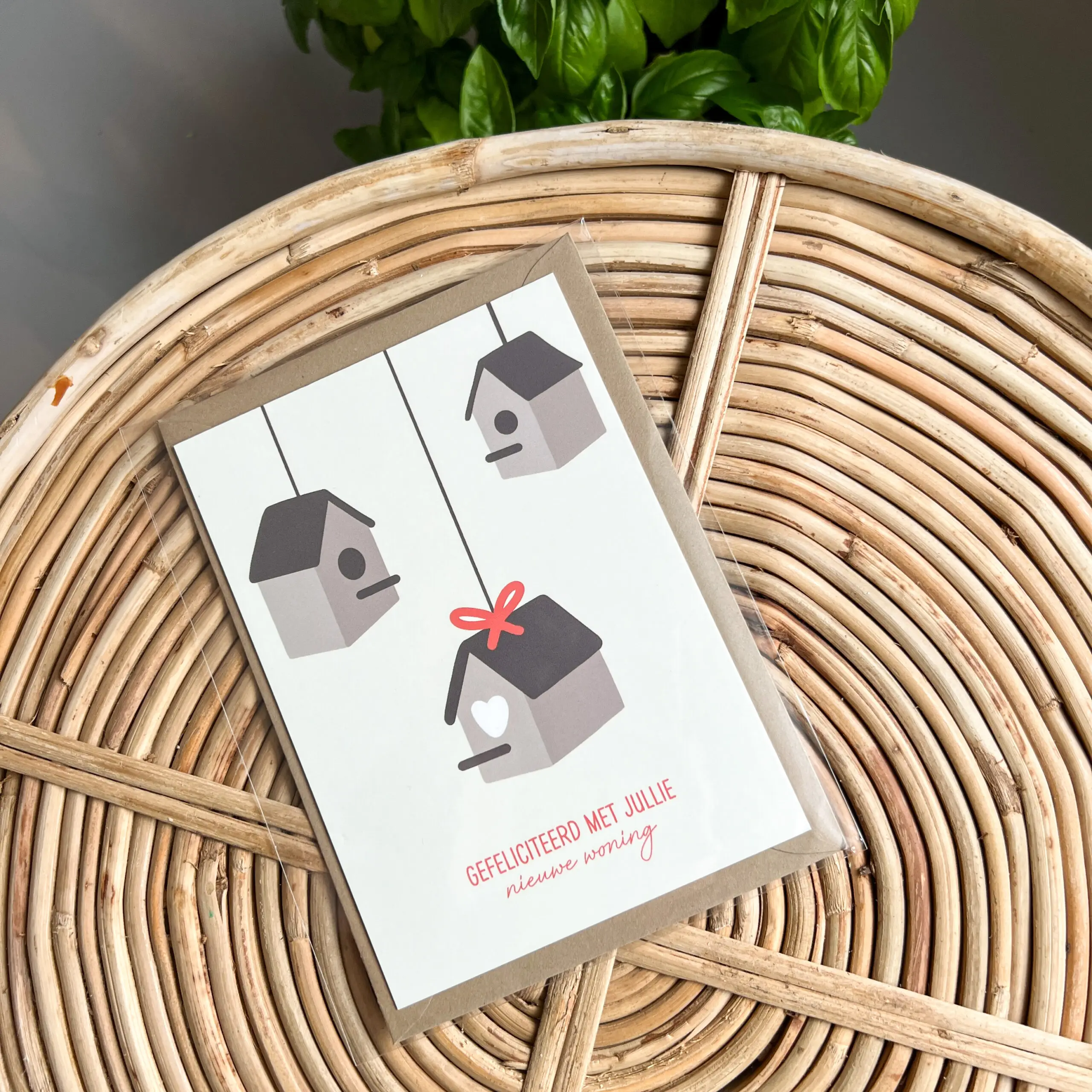 Wenskaart Nieuwe Woning