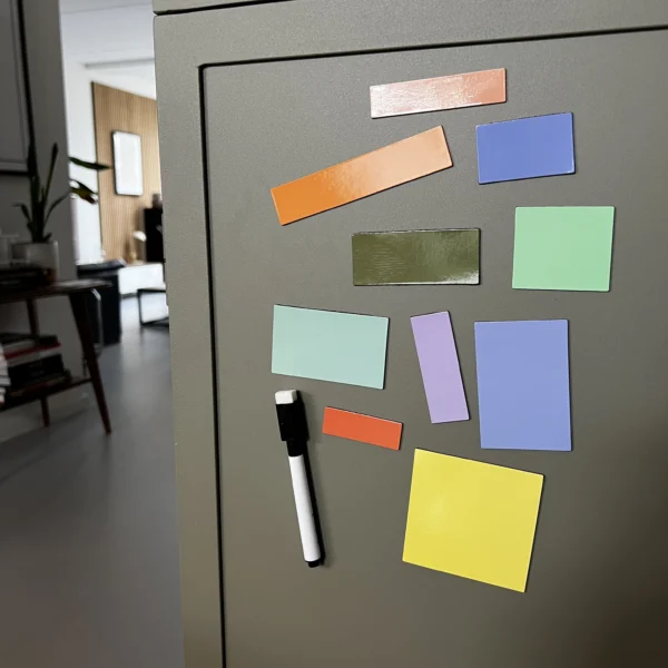 Magneten met memo en pen